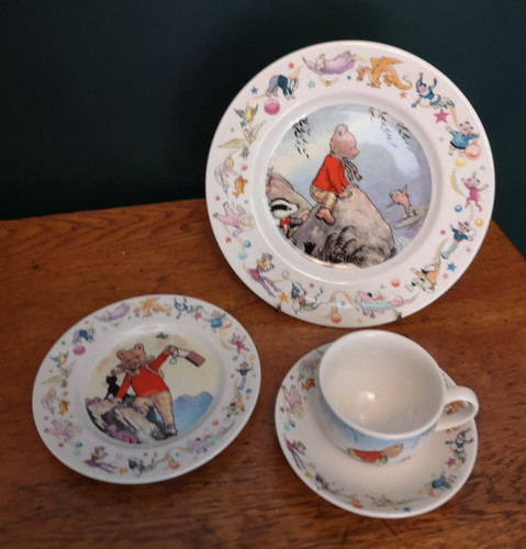 Vintage 1988 wedgwood rupert - vintage,