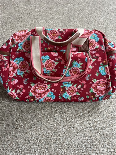 Ladies red floral bicycle - red,