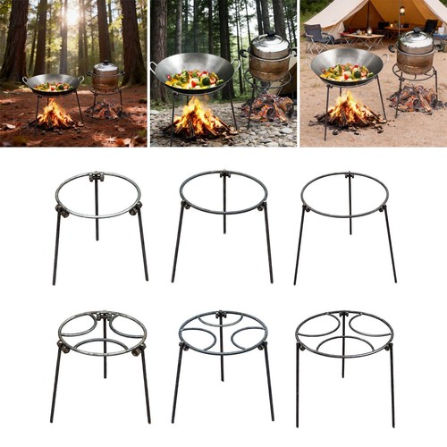 Campfire tripod open fire - open,