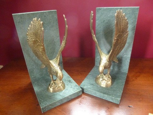 Pair brass eagle - pair,