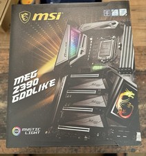 MSI meg z390 godlike + 9900k + ram and Waterblock