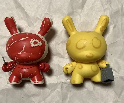 Rare set kidrobot dunny ribeye - rare,