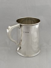 Sterling Silver Pint Tankard