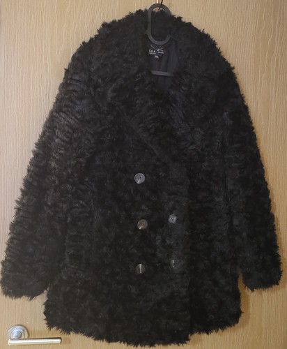 Zara teddy wrap - coat,, xs
