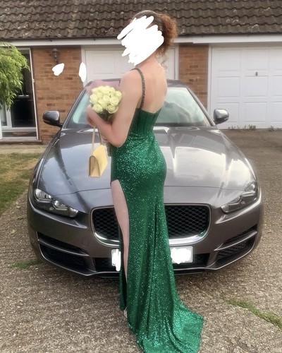 The boutique green sequin - the,