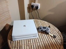 Sony PlayStation 4 Pro PS4 1TB White Console Gaming System CUH-7116B