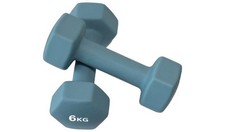Pro Fitness Neoprene Dumbbells - 2 x 6kg