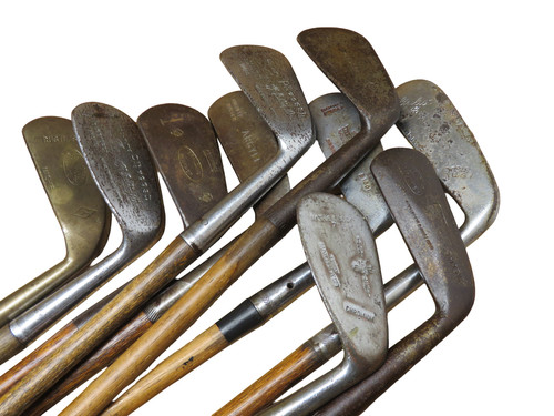 Vintage hickory golf irons - hickory,