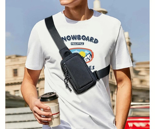 Men shoulder bag - men's, oxford
