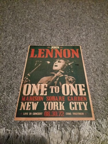 John lennon metal sign - john,