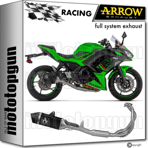Arrow full exhaust race - race, open
