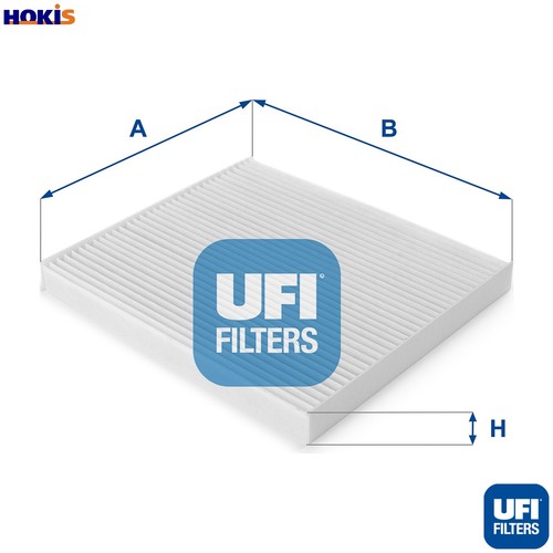 Filter cabin air 125 for - air, 53.125.00