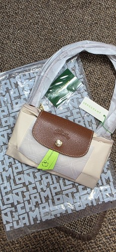 Longchamp pliage beige - longchamp,