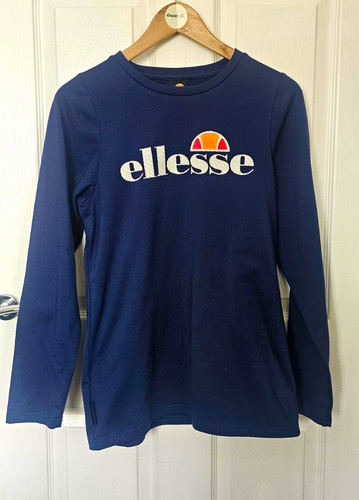 Ellesse navy long - navy, crew