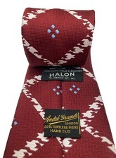 Andre' Grande Vintage 70's Wide Tie Made IN England Halon Ties Baker St Terylene
