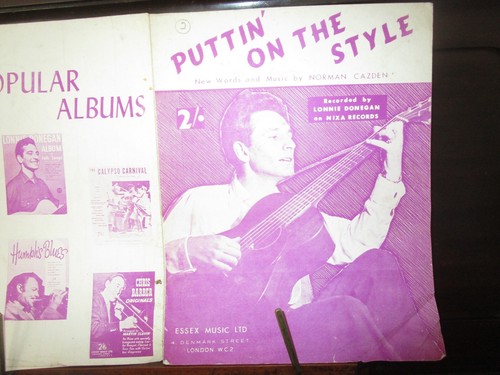 Lonnie donegan putting - putting, on