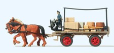 Preiser 30434 Horse Drawn