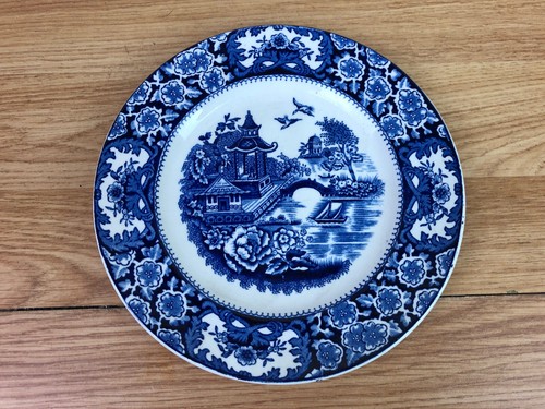 Olde alton ware c1930 - c1930's, blue