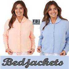 Ladies Bed Jacket Waffle