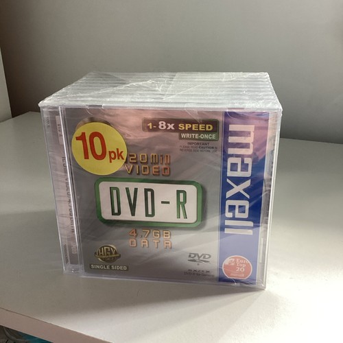 Maxell dvd 7gb blank disks - dvd-r,