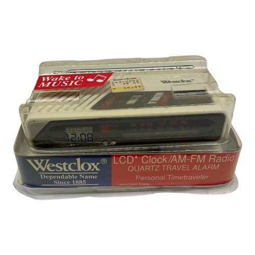 Westclox vintage battery alarm - westclox,