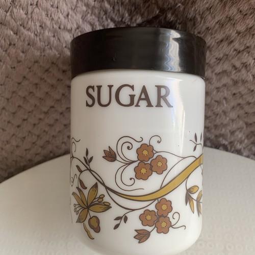 Vintage retro sugar jar - vintage,