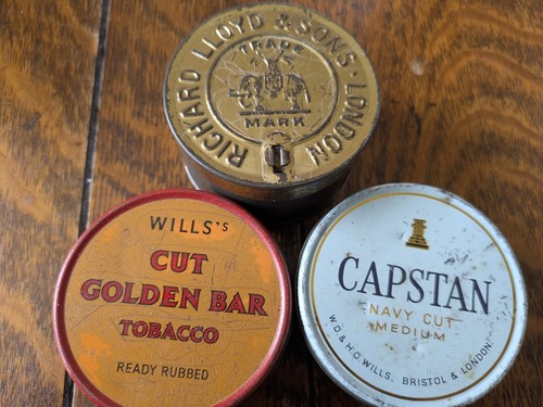 Old tobacco tins richard - tobacco,