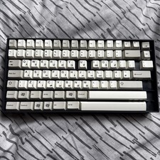 JC Studio Keycaps -PBT dye-sub with Space Cadet sub-legends