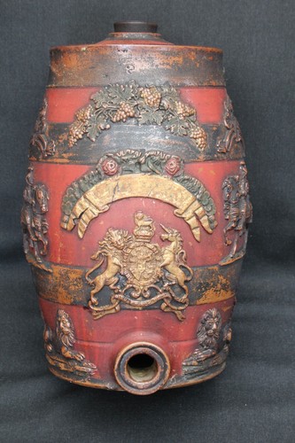 Antique hand painted - hand, stoneware