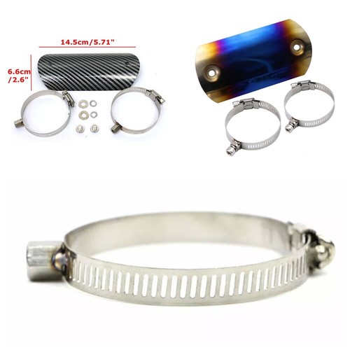 Motorcycle exhaust middle - middle, pipe