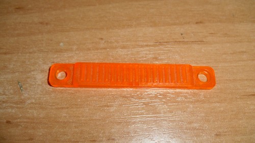 Meccano rack strip - rack, transparent