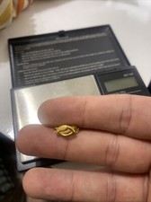 22ct yellow gold earrings only