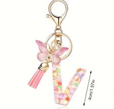 Pink Gold Resin Initial Letter