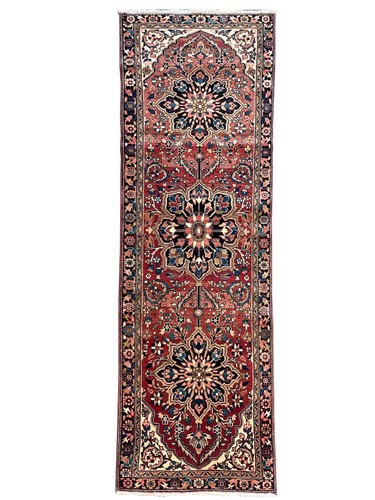 Vintage heriz runner hand - vintage,