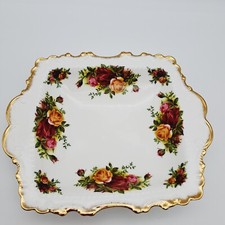 Royal Albert Old Roses  Bone China Trinket pin dish sweets floral display prop