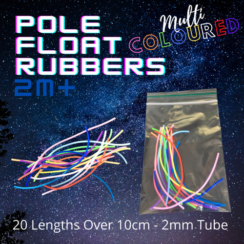 Pole float tubing rubbers - pole,
