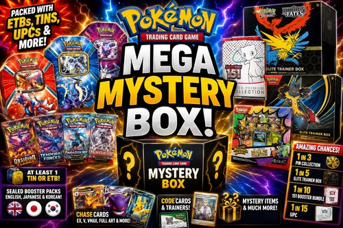 Pokémon tcg mega mystery - tcg,