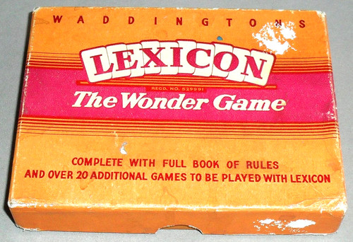 Lexicon word game waddingtons - game,