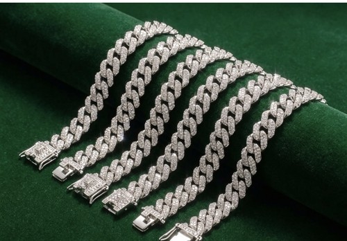 Silver job lot cubic link - ,