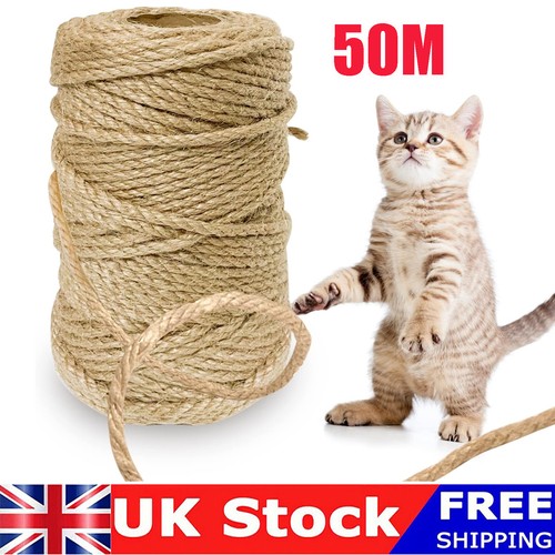 50m cat scratching sisal - cat,