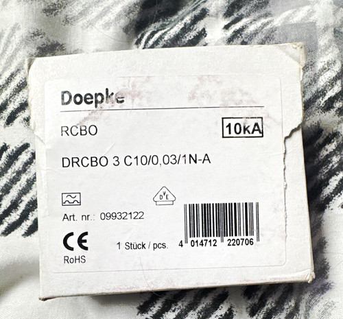 Doepke rcbo drcbo type c10 - 3,