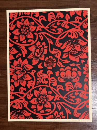 Shepard fairey obey floral - obey,