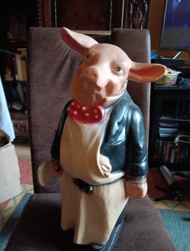 Pig butcher cook lamp