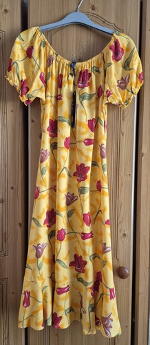 Saloos yellow summer floral - yellow,