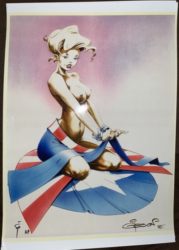 2000ad sex olympics signed - 2000ad,