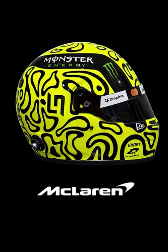 Mclaren lando norris - lando, helmet