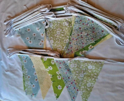40ft green floral fabric - floral,