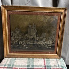 Metal Etching Art, Ships On The Ocean, Boats At Sea, Art For Wall Hanging