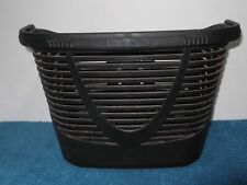 PLASTIC BIKE, BYCYLE BASKET, BLACK RIGID PLASTIC (SUNNY WHEEL SW-915) - UNUSED