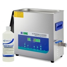 6L Ultrasonic Carburettor Cleaner kit | basket + fluid + UK delivery (6 Litre)